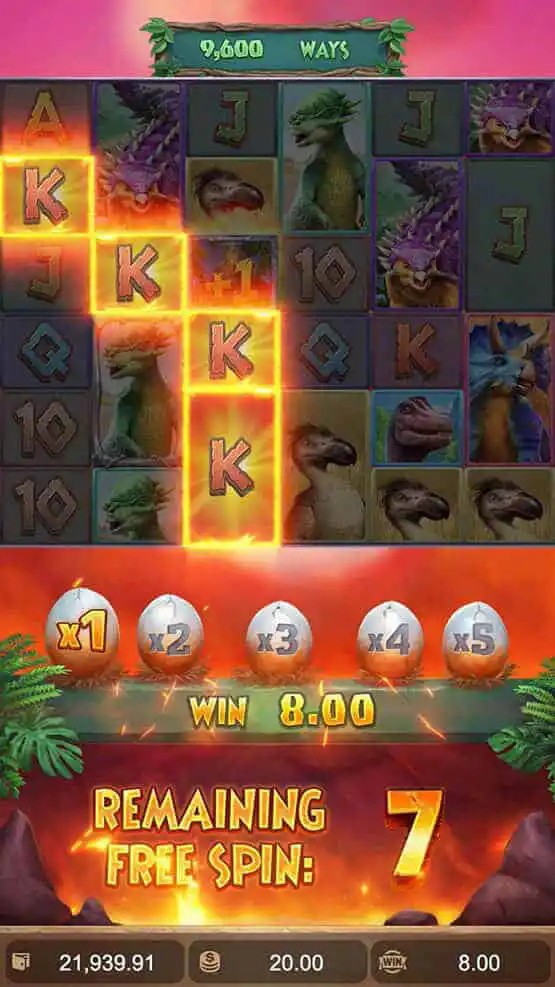 JURASSIC KINGDOM PG SLOT